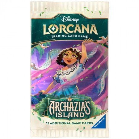 Disney Lorcana Archazia's Island Booster kortų papildymas (12 kortų) (anglų k.)